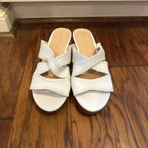 Jack Roger's White Sandals